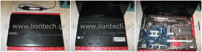 Service Laptop Packard Bell